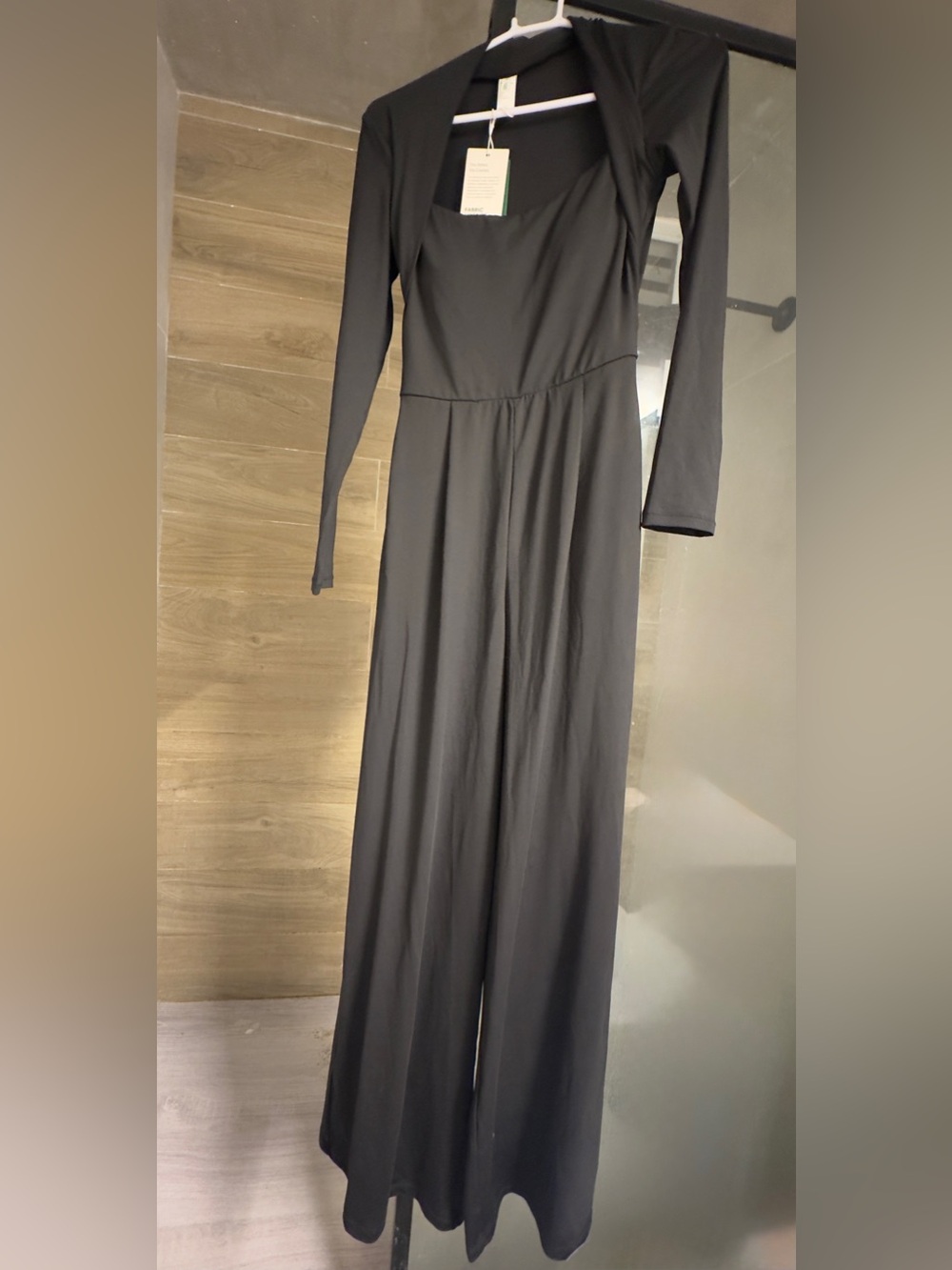 Halara Jumpsuit Long Sleeve Black Size XS NWT